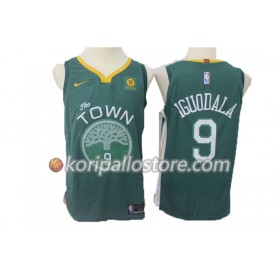 Golden State Warriors Andre Iguodala 9 Nike 2017-18 Vihreä Miesten Pelipaidat Swingman 